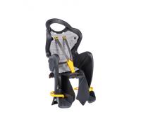 Bellelli Seggiolino Posteriore Mr Fox Attacco al Portapacchi Reclinabile Nero