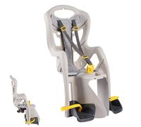 Bellelli Pepe Carrier Child Bike Seat Grigio Max 22 kg Ragazzo