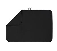 Bellemain Tappetino scolapiatti opaco per cucina, 45,7 x 61 cm, nero