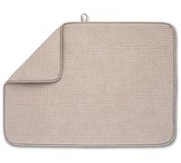 Bellemain Tappetino scolapiatti XXL, 61 x 43 cm, in microfibra, super assorbente, colore: avorio