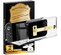 BELLEMOND Protezione schermo in vetro temperato per Nintendo Switch 2 (2025) - Kit di allineamento 「EZ Guide」 per una perfetta applicazione - 8", durezza 10H - Design giapponese