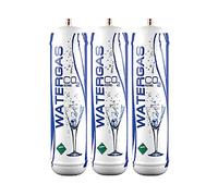 BELLEROFONTE - Bombole CO2 600g per Gasatore - Set Risparmio 3 Pezzi - E290 Alimentare M11x1 - Fino a 120L per Bombola - Compatibile Universale - Made in Italy