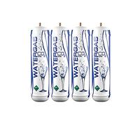 BELLEROFONTE - Bombole CO2 600g per Gasatore - Set Risparmio 4 Pezzi - E290 Alimentare M11x1 - Fino a 120L per Bombola - Compatibile Universale - Made in Italy
