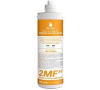 Bellerofonte Filtro acqua a Baionetta 2MF AG Antibatterico compatibile con Everpure AC e 2DC