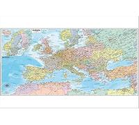 Belletti M03PL/07 CARTA GEOGRAFICA MURALE EUROPA 132 x 99 cm
