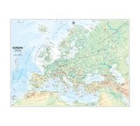 BELLETTI - MS03PL-02 - Carta geografica Europa - scolastica - murale - Belletti - 56947 - Conf. da 1 Pz.