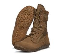 Belleville Mini-Mil TR105 - Stivali tattici da uomo, in pelle marrone coyote OCP ACU coyote, stile minimalista, con suola antiscivolo Vibram Tarsus, Coyote, 43 EU