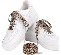 BelleVive 2 Paia di Lacci Leopardati, Lacci con Motivo Animale Colorato, Stampa Moda, Accessori per Sneaker Colorati, 80 + 100 cm