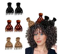 BelleVive 6 pezzi fermagli volumizzanti per capelli, fermagli per la radice per volume riccio e fermagli a artiglio per capelli spessi, sollevatori di radice per ricci elastici, fermagli sollevatori