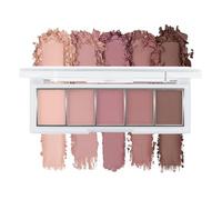 BelleVive Trucco neutro nude-marrone ombretto, 5 colori vellutati e opachi, ombretto nude color talpa, trucco naturale per tutti i giorni, di lunga durata, 04#