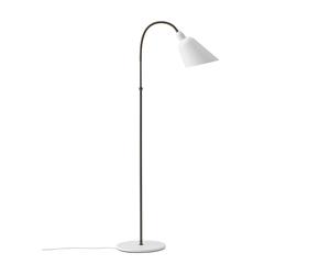 Bellevue AJ7 Lampada da Terra Edizione Anniversario Bianco/Ottone Bronzato