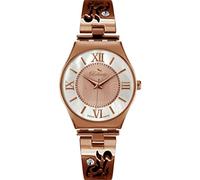 Bellevue Orologio Donna D.17, Rosa, 33MM, The style of the watch appears to be 'elegant' due its rose gold color and farfalla (butterfly) clasp, which are often associated with more formal or dressy
