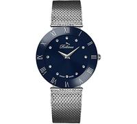 Bellevue Orologio Donna F.130, blu, 26MM, Bracciale