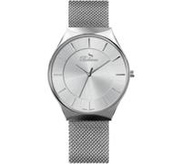 Bellevue Orologio Uomo E.55, grigio, 40MM, Bracciale