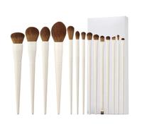 Bellezza Cosmetici Set Di Pennelli For Il Trucco Da 14 Pezzi, Setole Morbide, Pennello For Cipria In Polvere Libera, For Ombretto Ideali Per Principianti