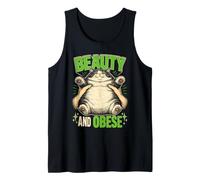 Bellezza E Obeso Chonky Cat Funny Meme Canotta
