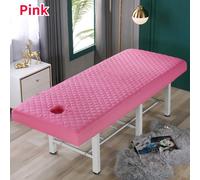 Bellezza Massaggio Letto Aderente Foglio Trapuntato Elastico Salone Spa Lenzuolo