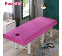Bellezza Massaggio Letto Aderente Foglio Trapuntato Elastico Salone Spa Lenzuolo