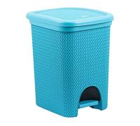 Belli e FORTI BF32204 Pattumiera a Pedale, 18 Lt Intreccio, Ottanio