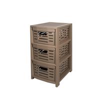 BELLI E FORTI Cassettiera Multiuso in Plastica Uniko 3 / 4 cassetti