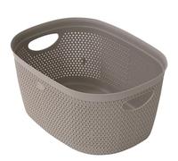 Belli e Forti cesta Intrecciata Small Tortora