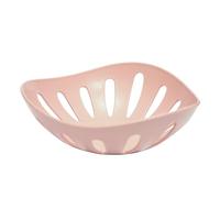 BELLI E FORTI Cestino Pane da Tavola in Plastica Gaia Rosa Shabby 24 x 24 x 9 cm