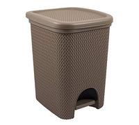 BELLI E FORTI Pattumiera, Polipropilene, Moka, Medio