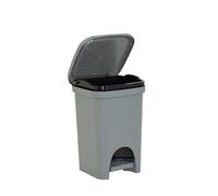 BELLI&FORTI Bidone Pattumiera a Pedale Colors 6 Litri Grigio