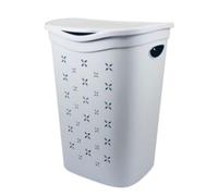 Belli E Forti Colors Portabiancheria In Plastica Colore Bianco 55 Lt 37X39,5X53,