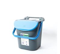 Belli & forti tower bin pattumiera 30 litri con manico colore blu