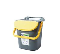 Belli & forti tower bin pattumiera 30 litri con manico colore giallo