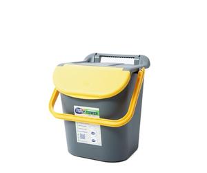 Belli & forti tower bin pattumiera 30 litri con manico colore giallo