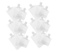 BELLIFFY 1 Set Di Bustine Da Viaggio Squeeze Pouches Ricaricabili Bustine Vuote Per Lozione Con Imbuti Etichette