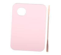 BELLIFFY 1 Set Strumenti Per Il Trucco Della Tavolozza Tavolozze Bordo Del Vassoio Della Vernice Pratica Forniture Arte Delle Unghie Tavolozza Bagnata Fare Rosa Acciaio Inossidabile