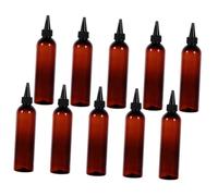 BELLIFFY 10 pezzi Bottiglie Shampoo Vuote in Plastica con Dispenser per Viaggio e Casa Contenitori Ricaricabili per Lozioni e Saponi Design Durevole e Facile da Usare per Prodotti da Bagno