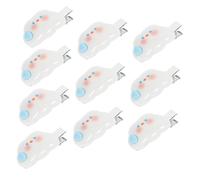 BELLIFFY 10 Pezzi Fermagli Forma Ragazze Accessori Moda Adolescenza Frangia Laterale Tocco Carino Elegante Pratico Sicurezza