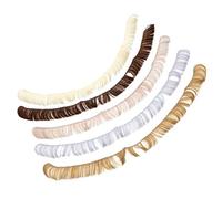 BELLIFFY 10 Pezzi parrucca da bambola parrucche wig parucca toupet da bambola fai da te parrucca botto a bang a fai da te strumento per la creazione di e