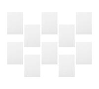 BELLIFFY 10 Pezzi Stabilizzatore Ricamo Idrosolubile, Stabilizzatore Cucito Non Tessuto Bianco, Pattern Stampabili, Forte Adesione, per Ricamo a Macchina e Tecniche Artigianali