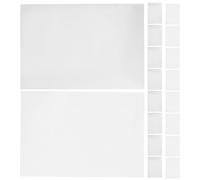 BELLIFFY 10sets Carta Transfer Ricamo Idrosolubile per Ricamo Stampabile Stabilizzatore Lavabile per Progetti Fai da Te su Vari Tessuti