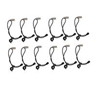 BELLIFFY 12 Pezzi Clip Per Sfondo Mollette Per Vestiti Clip Per Foto Antivento Gancio Nylon Forte Serraggio