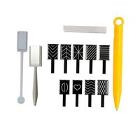 BELLIFFY 12pezzi Magnetico Per Unghie Cat Eye Strumenti Manicure Magnetici Per Nail Art Facile Cat Eye e Design Creativo Penna Doppia Kit Per Unghie Te
