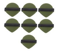 BELLIFFY 14 Pz Piumino Non in Lattice Spugna Viso Tondo Spugna Di Schiuma Soffio Doppio Lato Spugne Per Il Trucco Per Il Viso Bignè Cosmetici Bignè Alla Crema Idrofilo Non Lattice Green