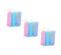 BELLIFFY 15 Pezzi Sacchetto Per Sapone Schiumogeno Rete Esfoliante Doccia Materiale Sicuro Design A Corda Per Sospensione Utilizzo Facile Confezione Sapone Toilette Pulizia Viso