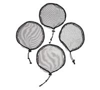BELLIFFY 16 Pz Berretto Per Parrucca Cappuccio Della Fodera Della Parrucca Retina Per a Coda Di Cavallo Retine Per a Coda Di Cavallo Accessorio Per Parrucca Plastica Black