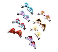 BELLIFFY 16pezzi Cat Ear Hairpin Per Accessori Per Orecchie Per Halloween e Cosplay Colori Design Chic e