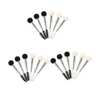 BELLIFFY 18 Pollici Pennello Da Trucco in Spugna Piccolo Mascara Spugnetta Per Fondotinta Timbro Per Sopracciglia Applicatori Per Labbra Spugne Per Il Trucco Ciglio Tubo Di Alluminio