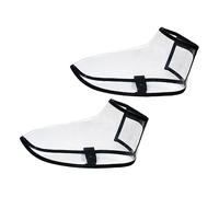 BELLIFFY 1paio Copriscarpe Trasparenti Per Parrucchieri Impermeabili e Riutilizzabili Protezione Per Scarpe Durante Tagli e Acconciature Accessori Professionali Tpu Taglia s