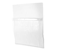 BELLIFFY 1pezzi Borsa Con Chiusura a Calamita Per Organizzazione Portaoggetti Da Parete Per Frigorifero Custodia Per Documenti e Materiali Compatibile Lavagne Bianche e Porte Metalliche