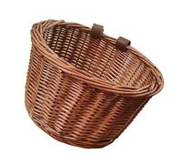 BELLIFFY 1pezzi Cestino in Vimini per Alimenti per Bambina e Bici da Manubrio Anteriore in Rattan o Vimini