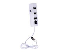 BELLIFFY 1pezzi Hub Usb Porte Adattatore Multi-funzione Per Laptop Design Compatto e Leggero Installazione Play Trasferimento Dati Mbps Per Ufficio e Casa